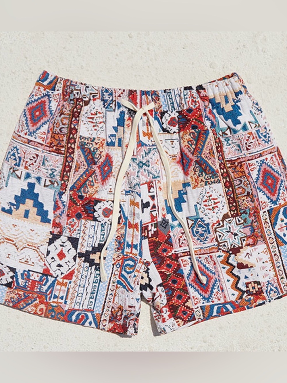 PacSun Multicolor Tapestry Twill Shorts Size Small
